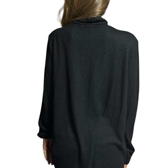 Chico’s Zenergy Crossover Cardigan – Black - Picture 3 of 4